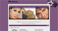 Desktop Screenshot of mbskincare.net